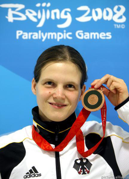 Daniela mit Bronze Medaille