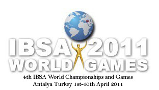 Logo der IBSA World Championships and Games 2011