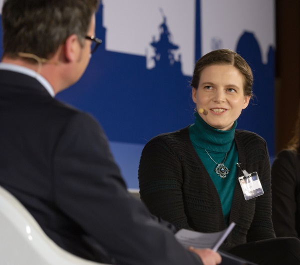 In der Diskussion mit Mathhias Opdenhövel zum Thema Olympia und Paralympics in Berlin, Photo Peter Adamik